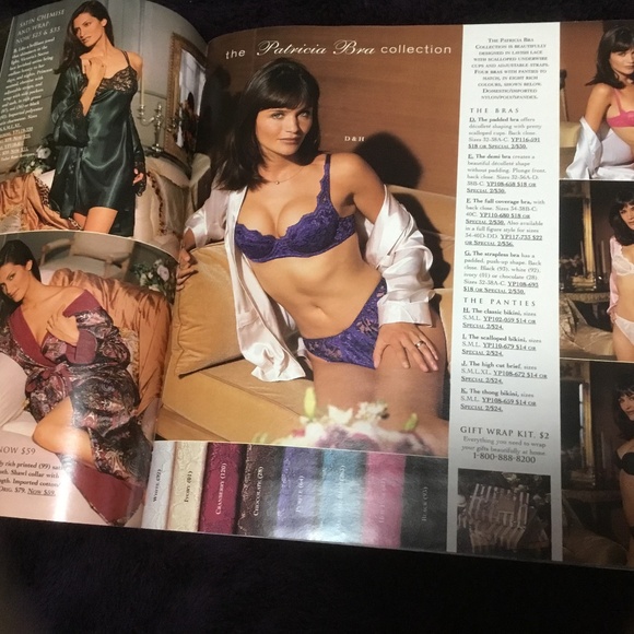 Victoria Secret 1996 Christmas Claudia Schiffer Cover Million Dollar Miracle Bra - Picture 6 of 16